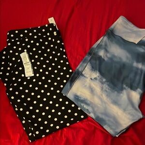 Stylish Black Polka Dot Skirt